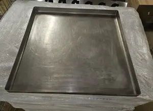 saválló ipari tepsitartó állvány 60x60 cm-es tepsi méret tálcatartó kocsi regál - kép 4