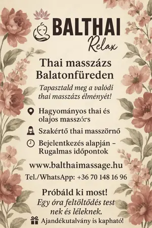 Thai masszázs  - kép 3