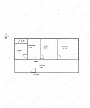 Eladó társasházi lakás Vácon a Rákóczi úton.   - kép 16