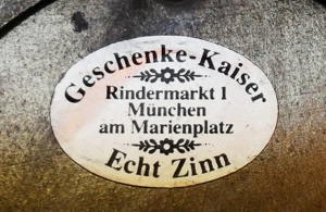 Évszakok. Függesztett barokk stílusú festett ón fali dísztárgy készlet - kép 7