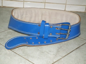 Bőr kék valódi bőr súlyemelő öv munkás öv