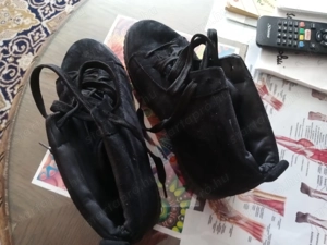 fekete 40-es magastalpú sportos női cipő 5000ft óbuda párszor használt személyes átvétel óbudán lakc - kép 4