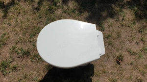 Cersanit WC csésze ülőkével eladó, hátsó kifolyású - kép 5