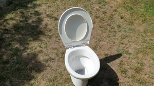 Cersanit WC csésze ülőkével eladó, hátsó kifolyású - kép 6