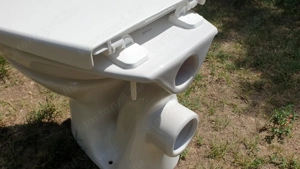 Cersanit WC csésze ülőkével eladó, hátsó kifolyású - kép 9