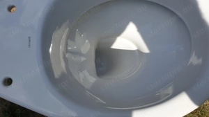 Cersanit WC csésze ülőkével eladó, hátsó kifolyású - kép 11