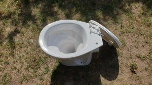 Cersanit WC csésze ülőkével eladó, hátsó kifolyású - kép 15