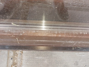 Fa erkély ajtók egyben is 3 réteg hőszigetelt üveg nyiló belső kilincses 94 x 207 és 97 x 207 cm .Ne - kép 7