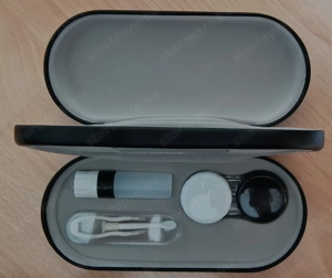 Kontaktlencse-tok és szemüvegtartó tok, 2 az 1-ben Kemény Szemüvegtok. - kép 3