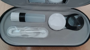 Kontaktlencse-tok és szemüvegtartó tok, 2 az 1-ben Kemény Szemüvegtok. - kép 7