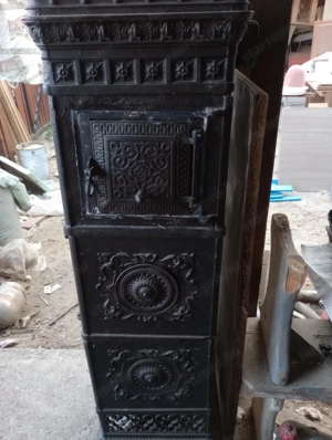 Öntvény díszkályha