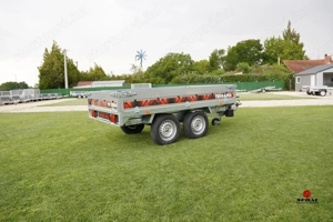 Új fékes SEBAL (2500 kg) billenő platós kézipumpás utánfutó - kép 8