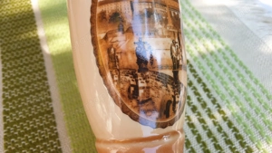 Sörös kupa dísztárgy eladó, prágai - kép 7