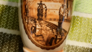 Sörös kupa dísztárgy eladó, prágai - kép 13