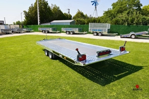 Új billenős GT 470 autószállító utánfutó (2700kg) akciósan 2.490.000 Ft - Országos kiszállítással! - kép 4