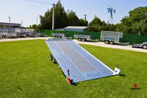 Új Prémium SEBAL - GT Kippbar 470 (2700kg) autószállító utánfutó bruttó 2.490.000,- Ft - kép 6