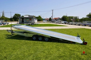 Új Prémium SEBAL - GT Kippbar 580 autószállító utánfutó most 3.499.000 Ft helyett bruttó 3.319.000 F - kép 12