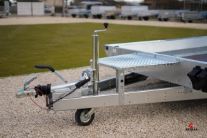 Új 3m-es gépszállító utánfutó (2700kg) most 2.184.000 Ft helyett 1.990.000 Ft - kép 5