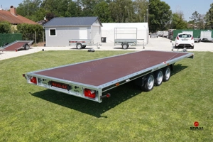 Új 6x2m-es autószállító utánfutó - 3500kg - forgalomba helyezve - akciósan 2.590.000 Ft - kép 3