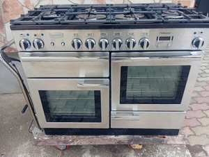 Angol tűzhely Rangemaster 6 égős gáztűzhely, 3 elektromos sütővel - kép 2