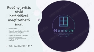 Szekszárd - Paks és környéke Redőny javítás & Árnyékolás   gurtni csere