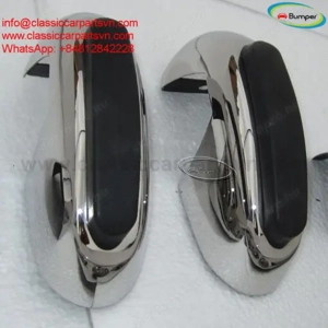 Saab 96 (1965-1975) longnose bumpers by stainless steel new  - kép 5