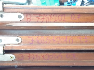 Beltéri ajtólap 62,5x201,5cm teli falcos jobbos - kép 3