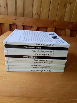 Fotóművészet kiskönyvtár 10db könyv