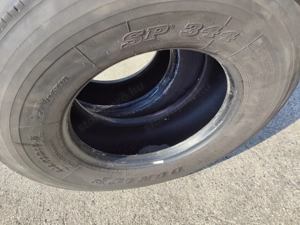305 70 R19.5 használt kormányzott teherautógumik Dunlop SP344 305 70 R19.5 - kép 5