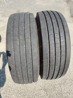 305 70 R19.5 használt kormányzott teherautógumik Dunlop SP344 305 70 R19.5 - kép 2
