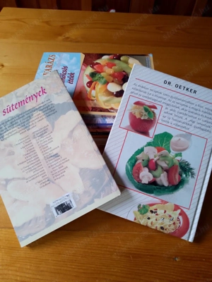 Szakácskönyvek 9db   könyv - kép 2