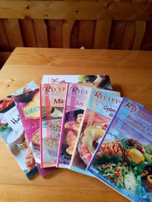 Szakácskönyvek 9db   könyv - kép 5