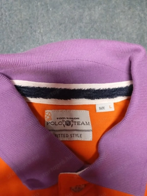 Limitált kiadású Tom Tailor Póló Team póló L - kép 9