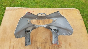 Kymco Xciting 250 - 500 első idom - kép 9