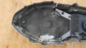 Kymco Xciting 500 kuplung fedél borítás - kép 10