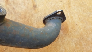 Kymco Xciting 500 kipufogó könyök szondás - kép 4