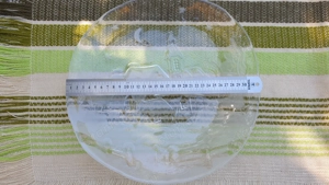 Ajkai kristály tál eladó, új, 32 cm - kép 12