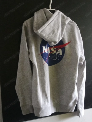 H & M Logg NASA szürke kapucnis felső M méret 4000ft óbuda  személyesen óbu - kép 2