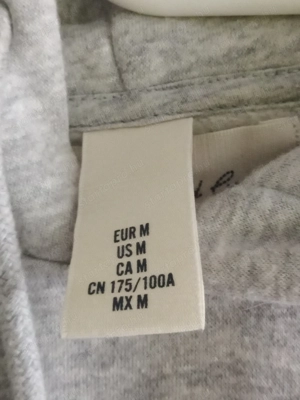 H & M Logg NASA szürke kapucnis felső M méret 4000ft óbuda  személyesen óbu - kép 3