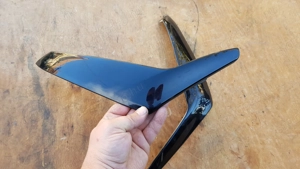 Kymco People GT 125 - 200 irányjelző takaró műanyag pár - kép 2