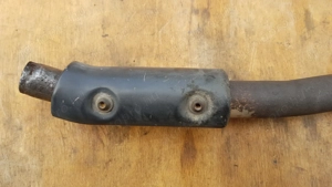 Yamaha Majesty YP 250 kipufogó könyök - kép 3