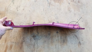 Kymco people 250 taposó alatti idom jobbos sérült - kép 5