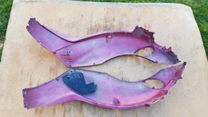 Kymco people 250 oldalidom pár  piros - kép 3