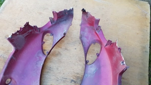 Kymco people 250 oldalidom pár  piros - kép 8