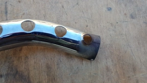 Kymco people 250 kipufogó könyök hővédő lemez - kép 5