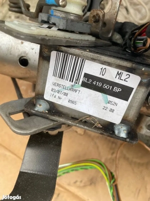 Audi A3 8P kormányoszlop kormánnyal kapcsolóval együtt ahogy a képen - kép 2