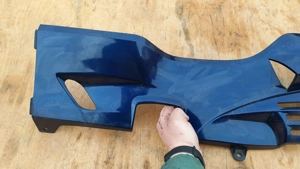 Suzuki Burgman 250 - 400 (merci lámpás) taposó alatti idom balos kék - kép 2