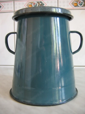 Zománcozott zsírosbödönök eladók. - kép 3