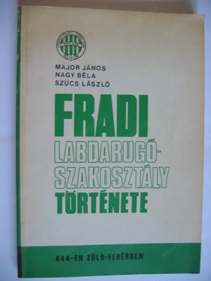 Fradi könyv eladó.