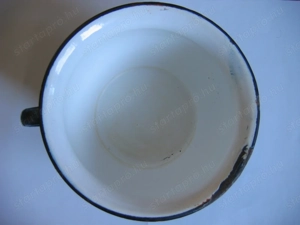 Régi zománcos bili eladó. - kép 2